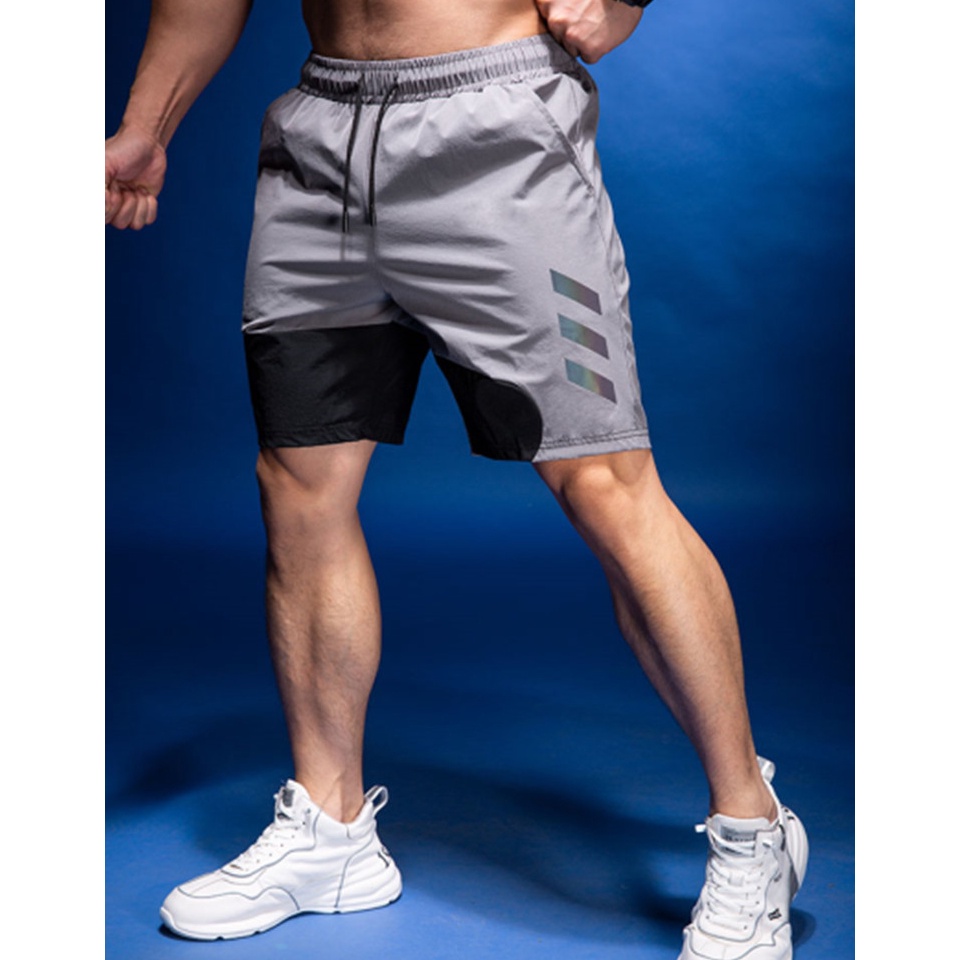 KAMB celana pendek gym pria dry fit original
