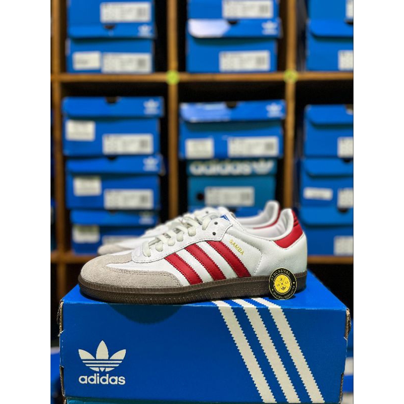 Adidas Samba White Red Original