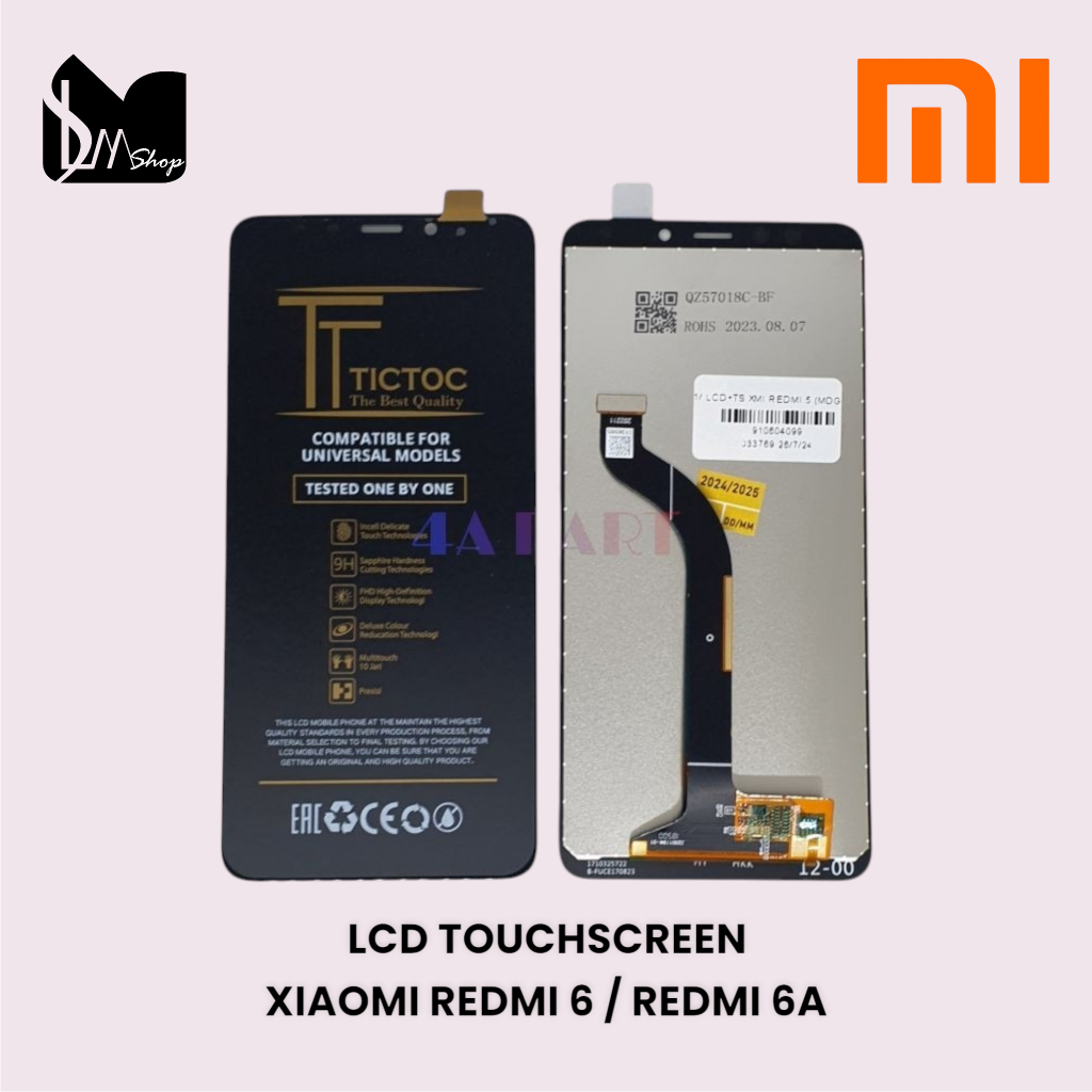 LCD TOUCHSCREEN XIAOMI | REDMI 6 REDMI | 6A ORIGINAL