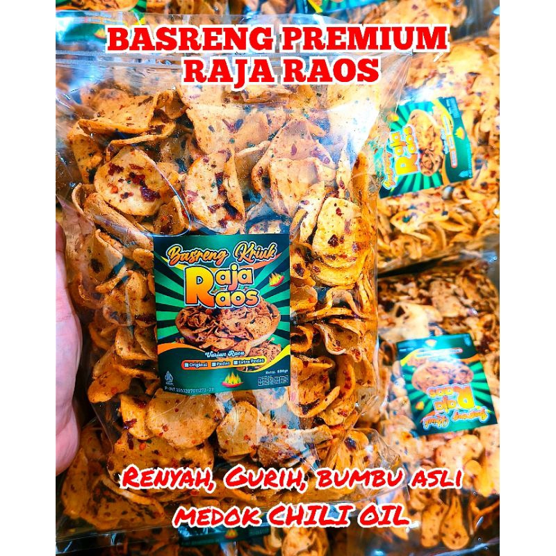 

BASRENG PREMIUM CHILI OIL KRIUK RAJA RAOS/ BASRENG BANDUNG/ BASRENG SULTAN RAJA RAOS