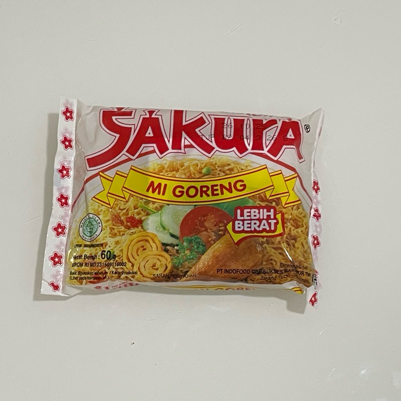 

mi goreng sakura 60 gram