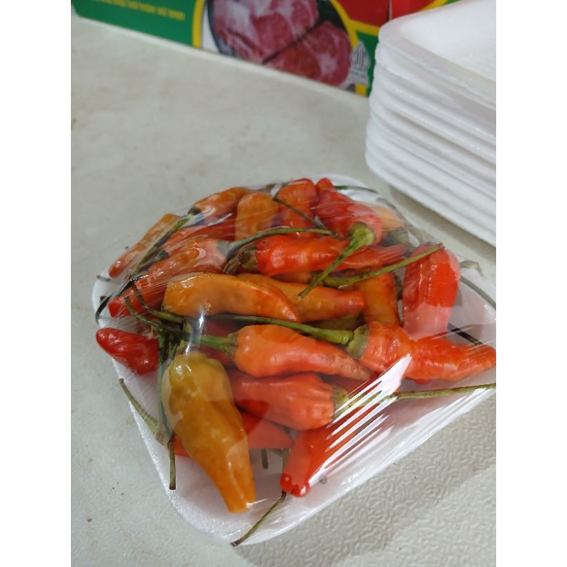 

Cabe rawit merah pedas lokal 100g