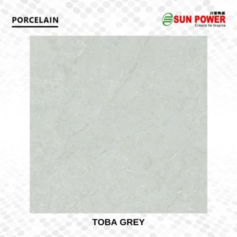 GRANITE LANTAI 60X60 TOBA GREY | GLOSSY | SUN POWER