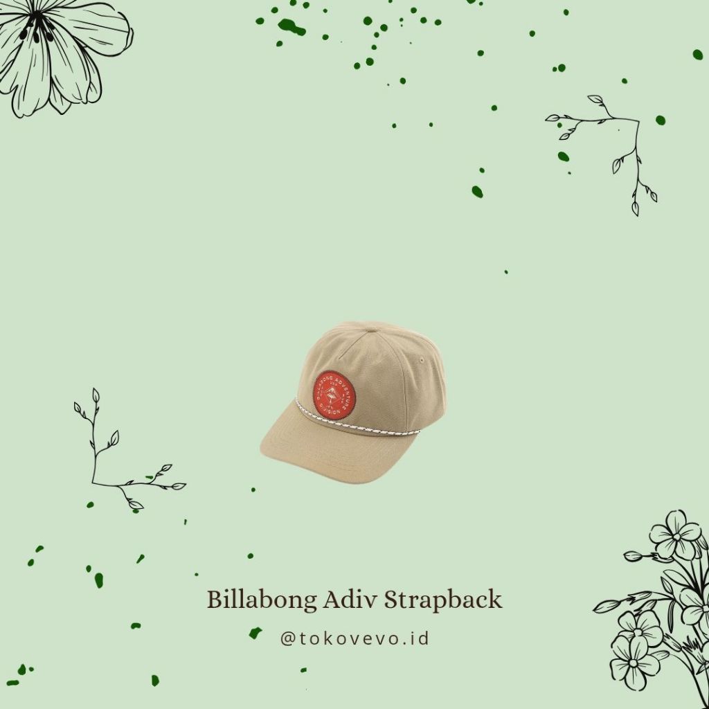 Topi Billabong Original | Billabong Adiv Strapback