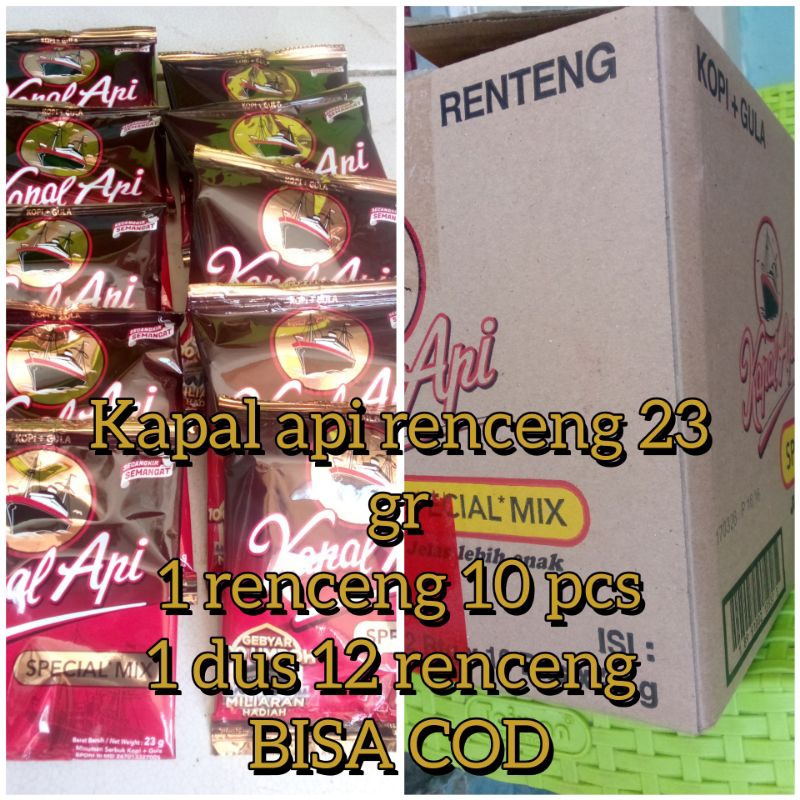 

kapal api special mix 23 g 1 renceng