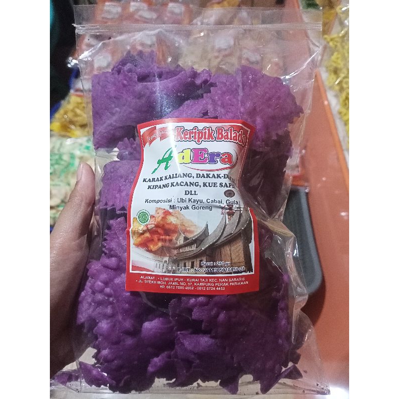 

cemilanKeripikUbiUngu,,,best sellerrr-KhasPariaman