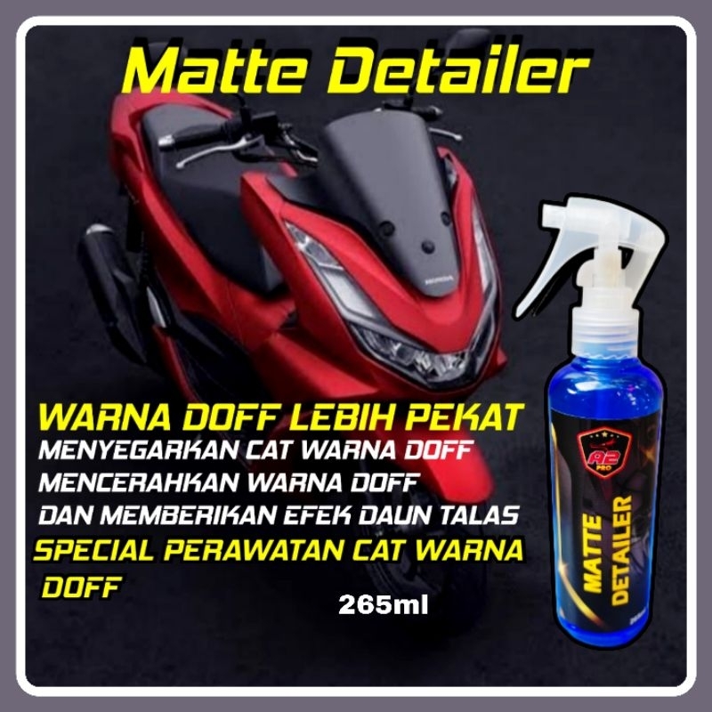 Pengkilap Body Motor Doff/Perawatan cat doff/matte detailer/pelindung cat doff/pengkilap helm doff/p