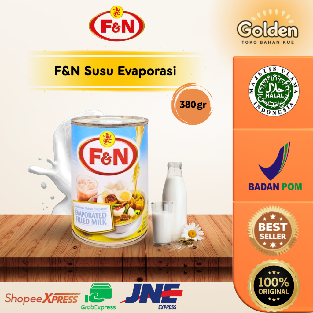 

SUSU F&N EVAPORASI 380 GR / SUSU EVAPORASI F&N