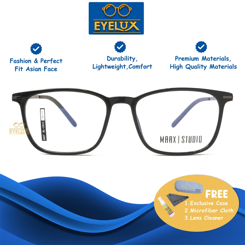 Marx Studio Eyewear / MST BL-2801 / 50-17 / Frame Kacamata  Marx Studio ORIGINAL