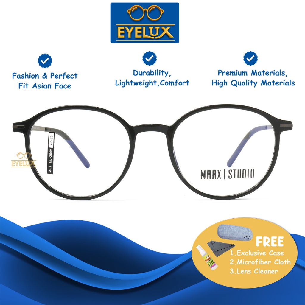Marx Studio Eyewear / MST BL-2809 / 47-20 / Frame Kacamata  Marx Studio ORIGINAL