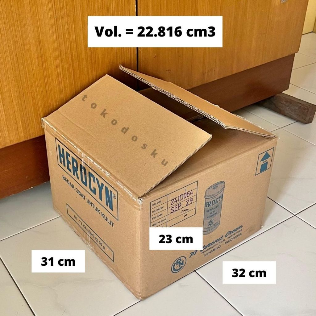 

(HER50) KARDUS PINDAHAN MURAH, PACKING TEBAL, BOX BESAR, DOS HEROCY