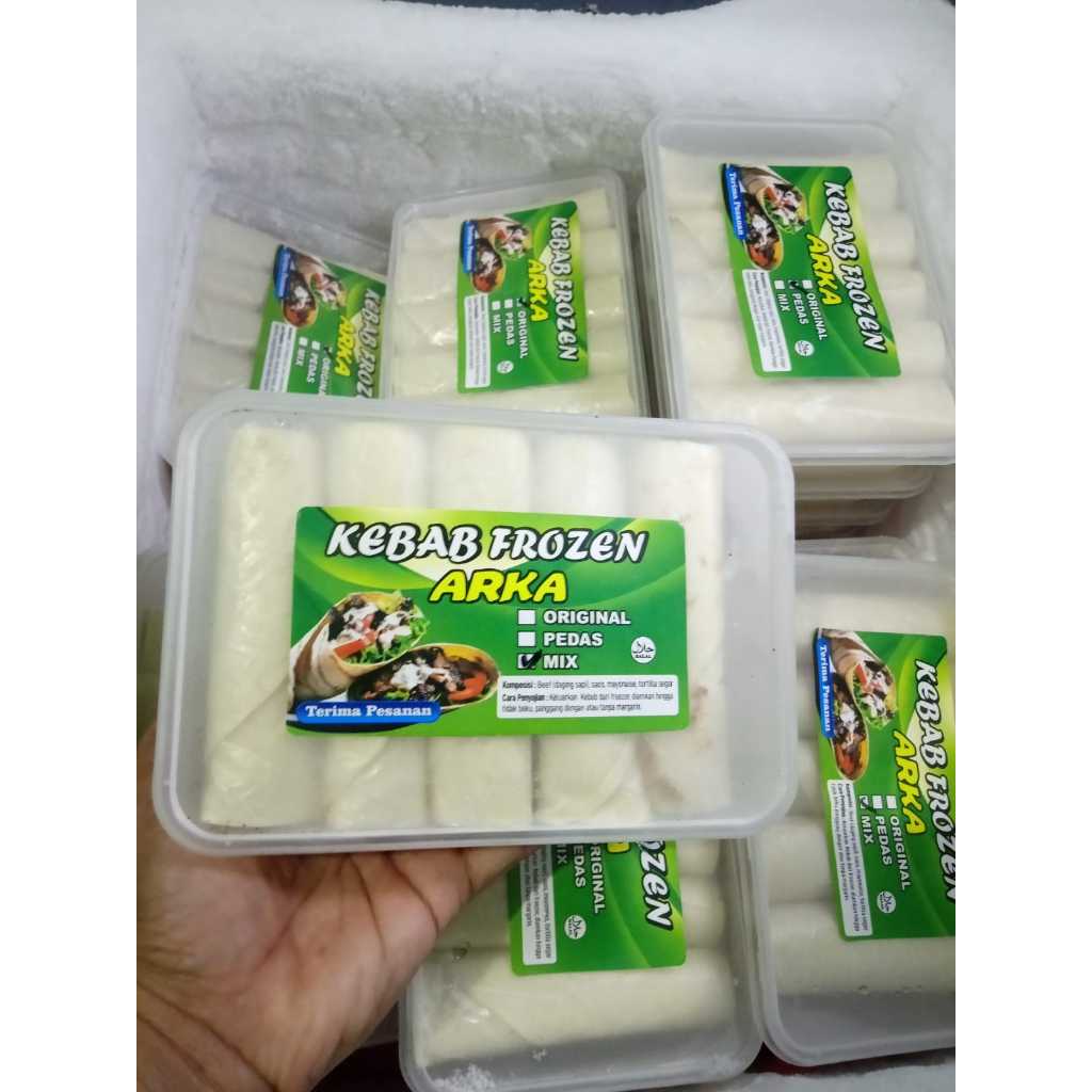

Kebab Frozen Arka Isi 10 pcs Original