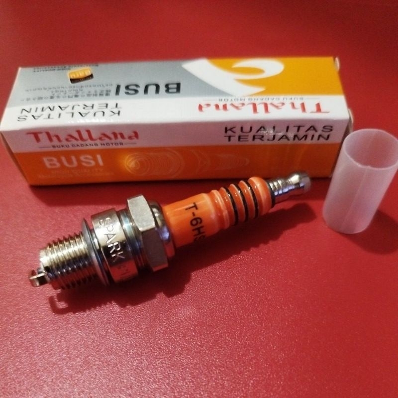 Thalland busi T-6HS / busi D-6HS untuk busi motor bebek derat besar