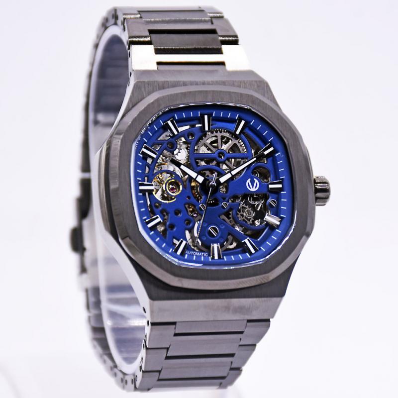 Jam tangan pria Christ Verra CV 114826G-16B BLU Automatic