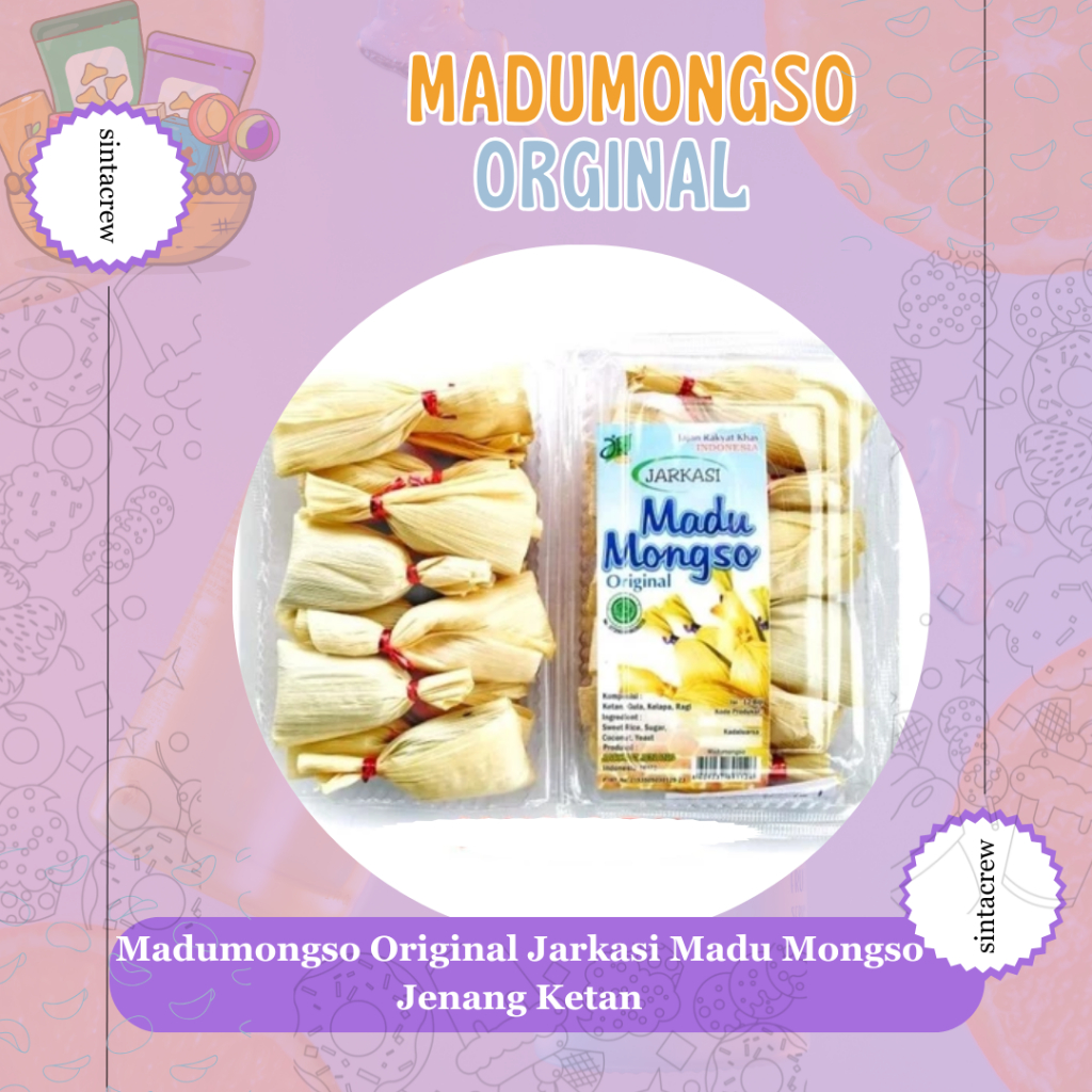 

Madumongso Original Jarkasi Madu Mongso Jenang Ketan