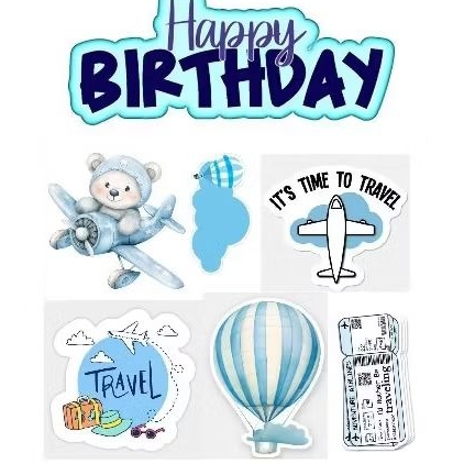 Cake Topper custom Tema/Karakter