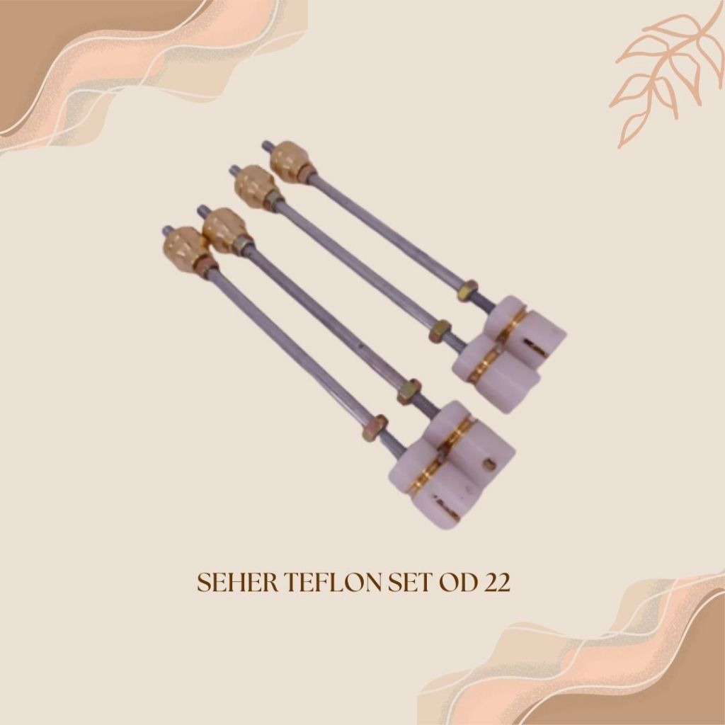 Seher teflon set 0d 22/od 25