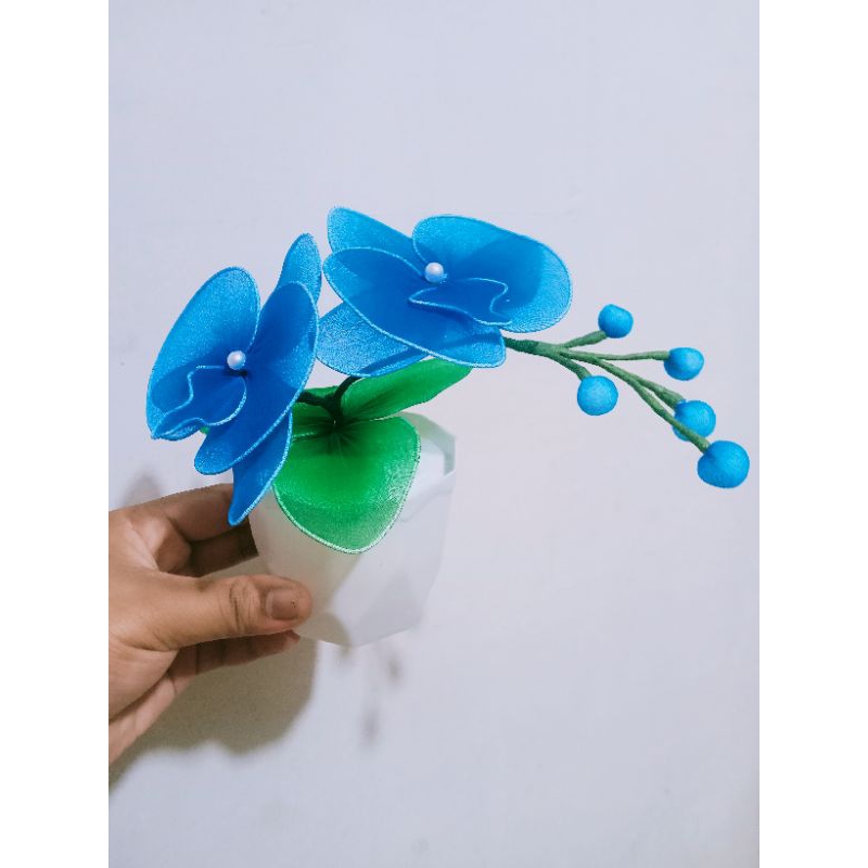 hiasan bunga anggrek hiasan dinding rumah