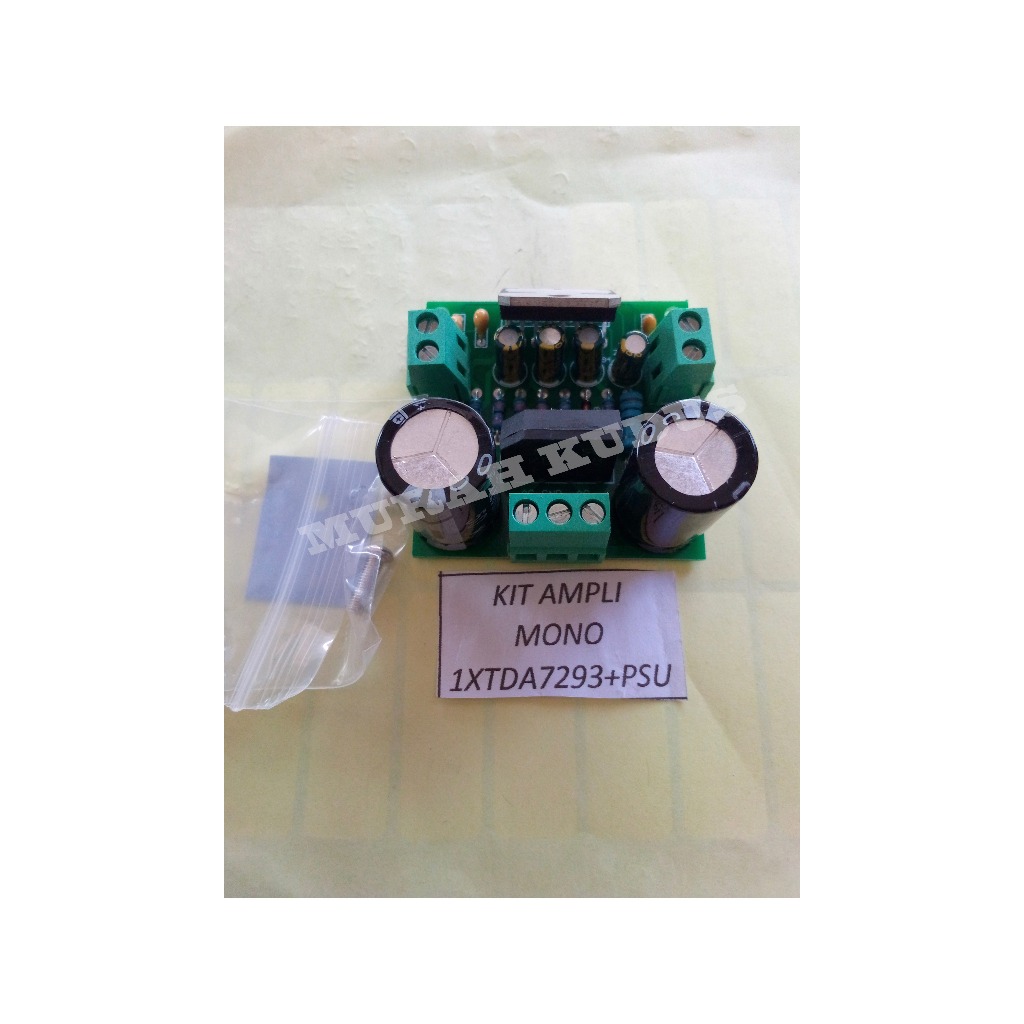 KIT MODUL AMPLI MONO 1XTDA7293+PSU