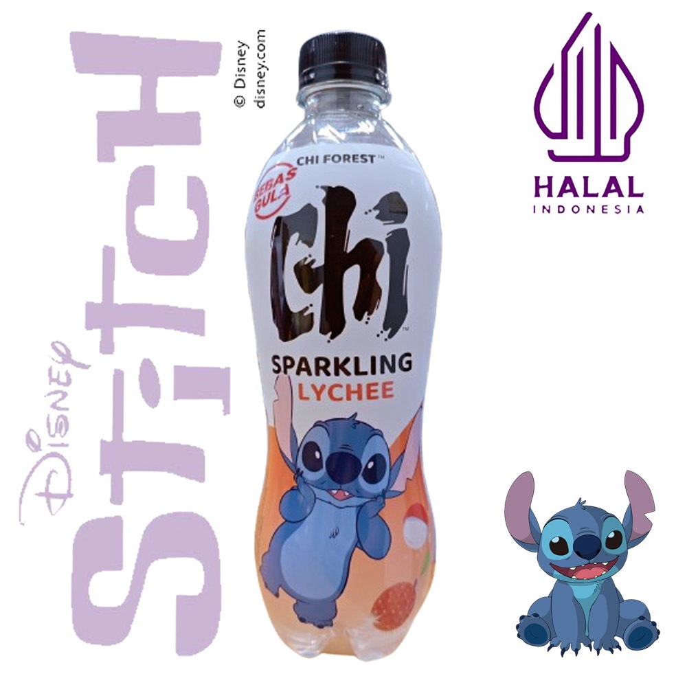 

Chi Forest Sparkling Water Bebas Gula Lychee Fizzy 480 ml