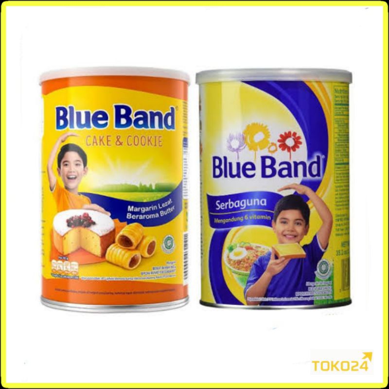 

Blue Band Margarine Serbaguna & Cake Cookie Tin 1 kg