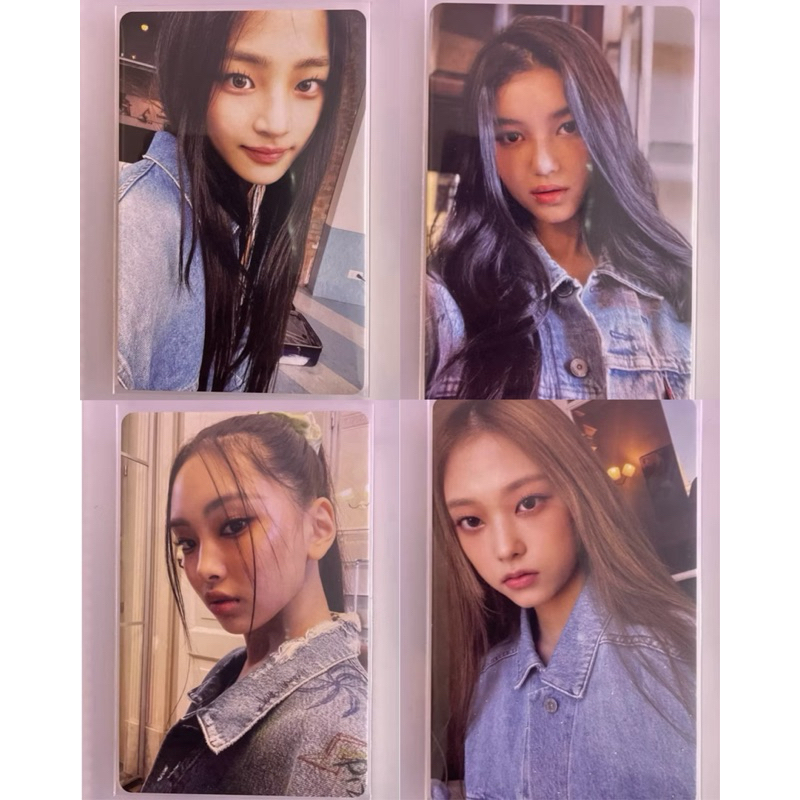 NEW JEANS OFFICIAL PHOTOCARD 1ST EP ALBUM BLUEBOOK VERS. HYPE BOY ATTENTION COOKIES HURT