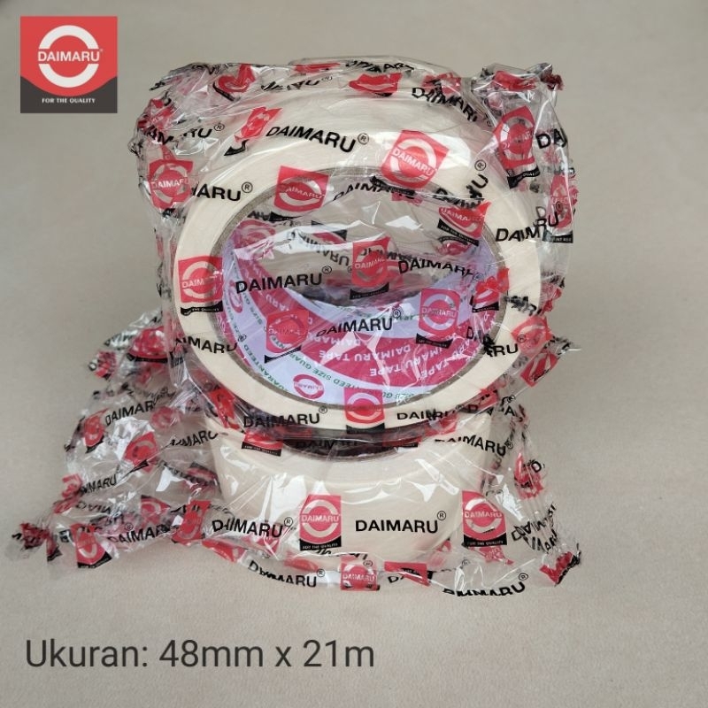 

DAIMARU Masking tape lakban kertas 48mm x 21mm