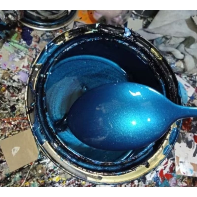 CAT GALAXI TOSCA CAT PU CAT MOTOR CAT MOBIL CAT TOSCA CAT BIRU TOSCA METALIK CAT AUTOMOTIVE CAT BIRU