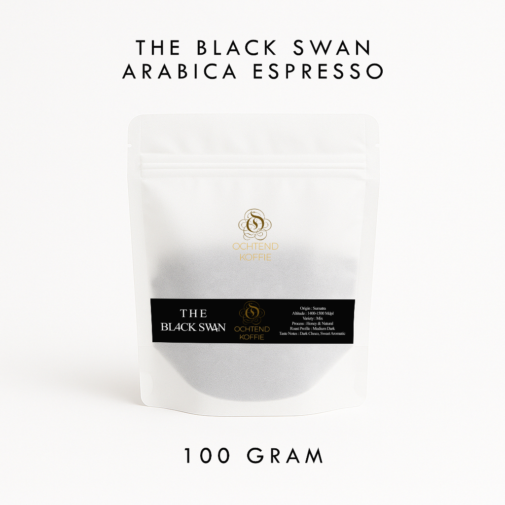 

Ochtend Koffie The Black Swan Kopi Arabica Espresso 100 gram