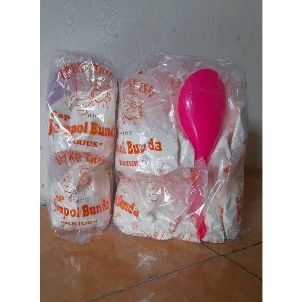 

Tepung Bumbu Crispy Cap Jempol Bunda (1 Pack) Free Centong /Tepung Kriuk Jempol Bunda