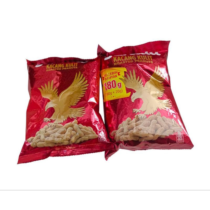 

Kacang kulit garuda roasted peanutsBerat 140gr dan 160gr+20gr