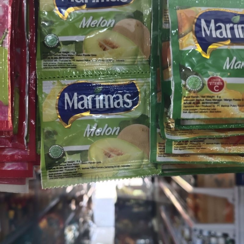 

Marimas 1 renceng isi 10 sachet