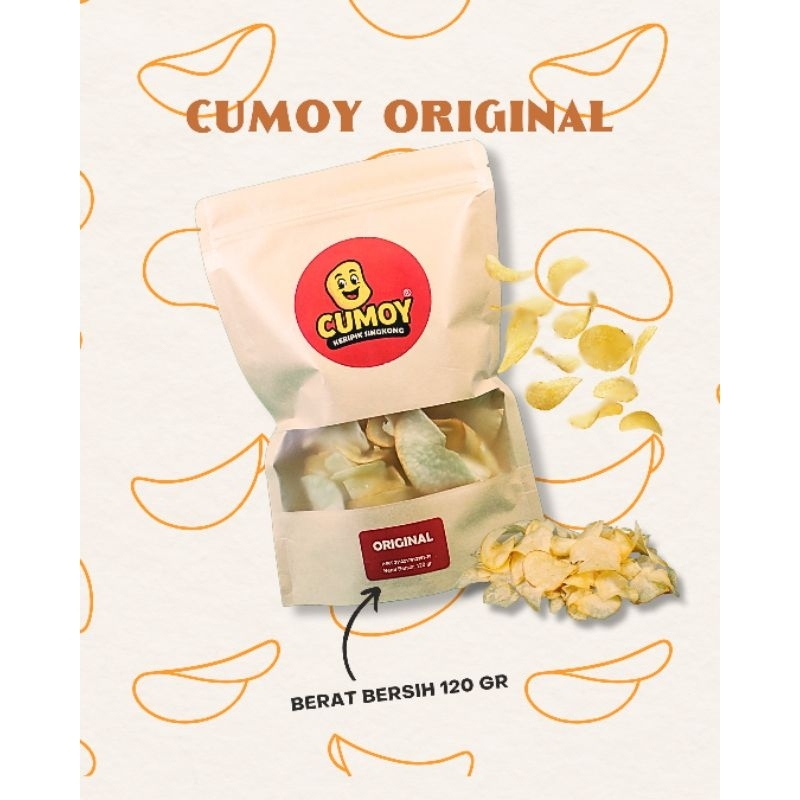 

CUMOY - Keripik Singkong Original 120gr