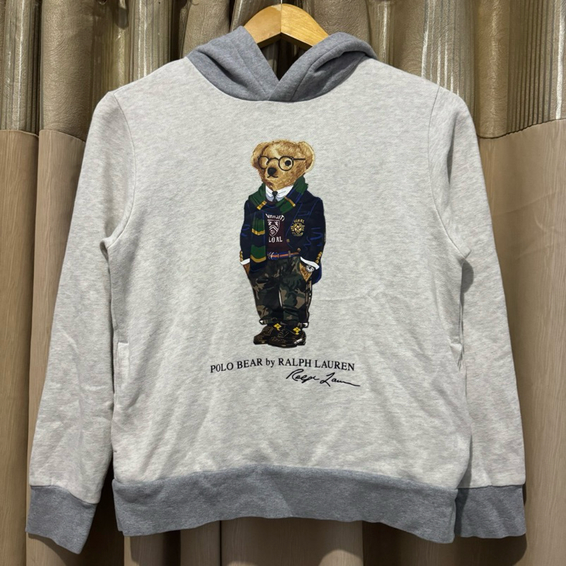 Polo Ralph Lauren Sweater Bear Hoodie Preloved