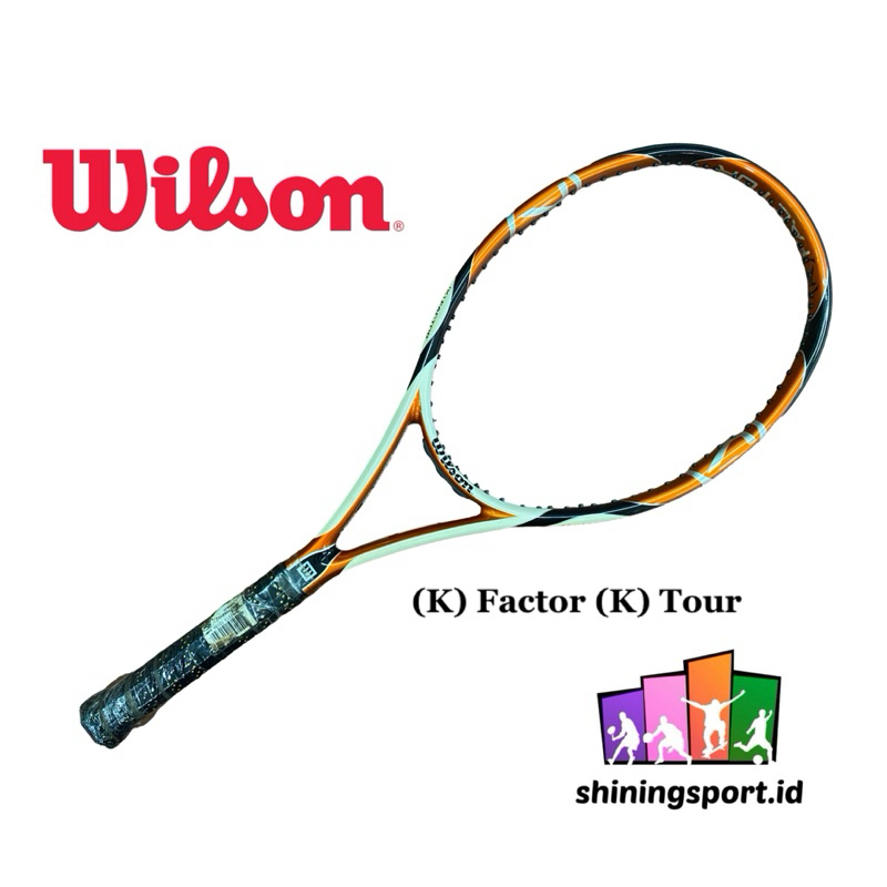 Raket Tennis Wilson K Factor K Tour (+ FREE GRIP & COVER)