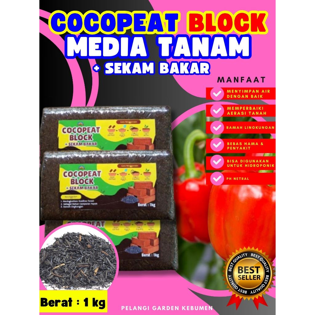 TERBAIK  Cocopeat Asia Tani, Cocopeat Alas Hamster