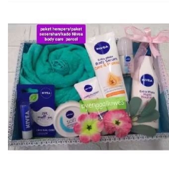 PAKET HEMPERS NIVEA/PAKET SESERAHAN BODY CARE NIVEA/PAKET KADO NIVEA PARCEL