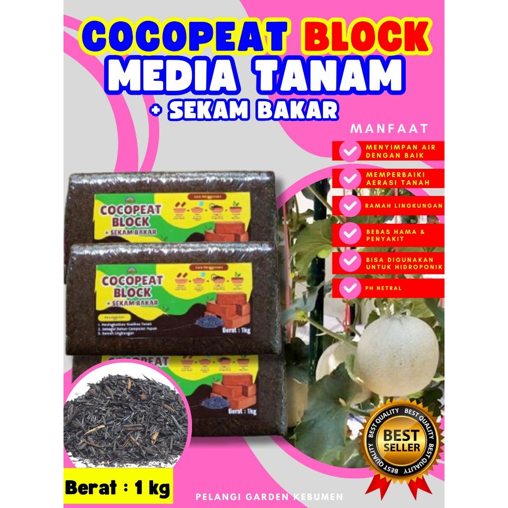 TERLARIS  Cocopeat Campur, Cocopeat Cod, Cocopeat Cabai