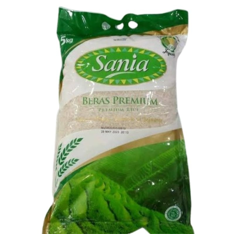 

Beras Premium Sania Kemasan 5Kg