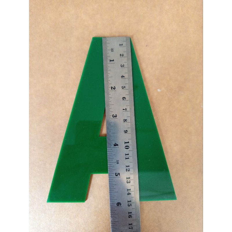 Huruf timbul akrilik tinggi 15cm dekorasi nama toko, gerai online, Masjid, Masjid tebal 2mm