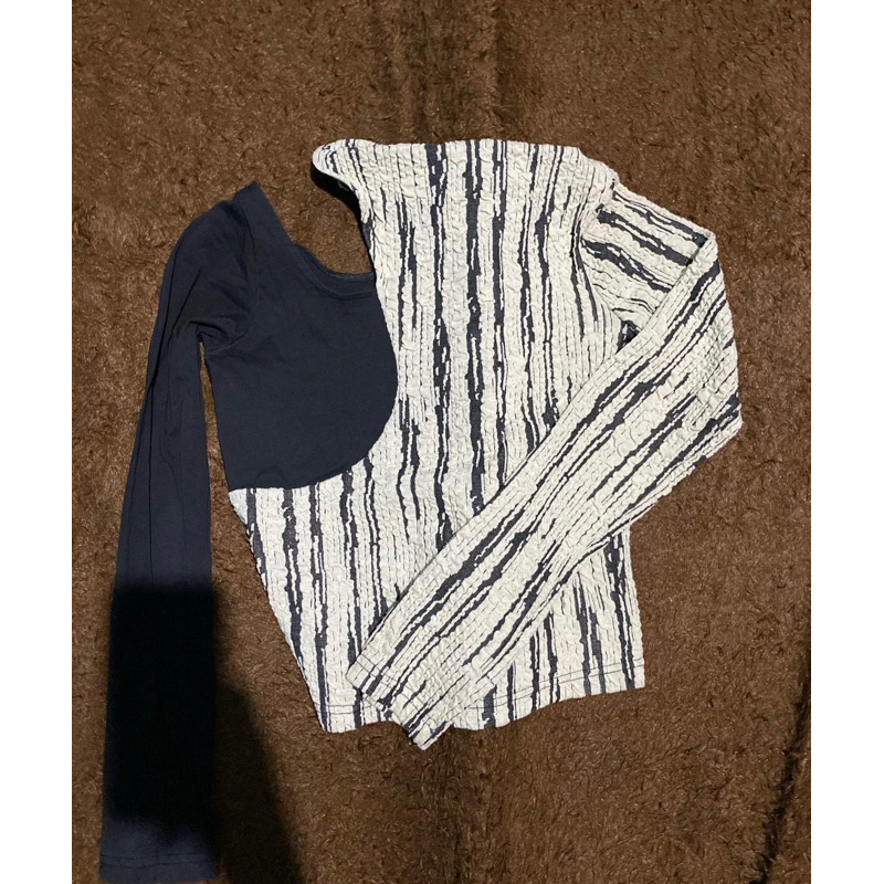 crop top long sleeve