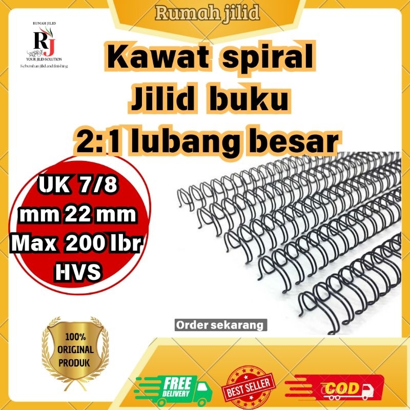 

kawat spiral spiral kawat A4 no 16 7/8 eceran