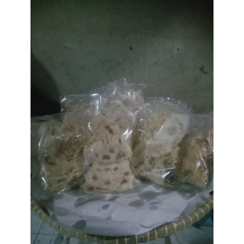 

peyek ikan bilis,kacan,&udang rebon /250g