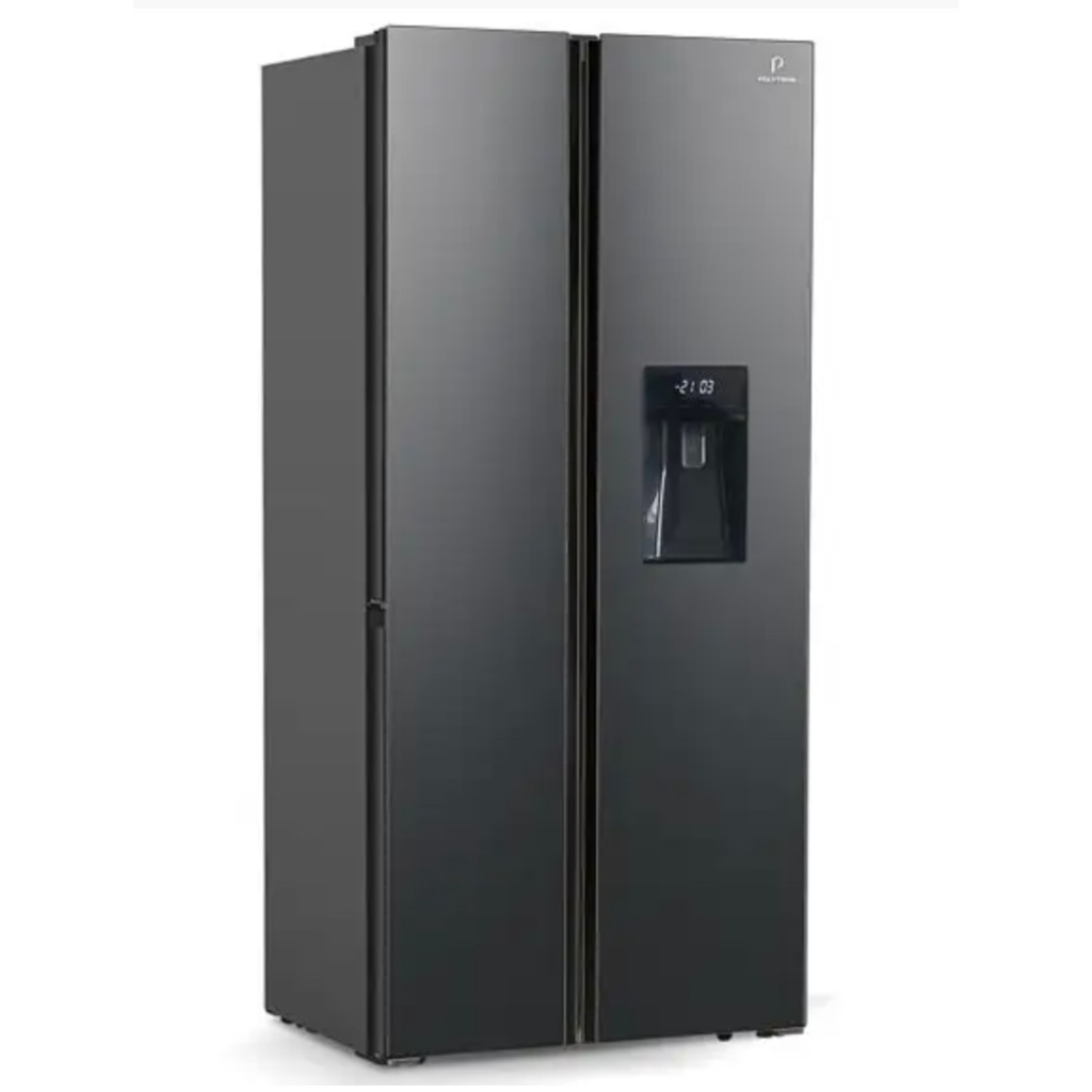 POLYTRON KULKAS SIDE BY SIDE REFRIGERATOR PRS480X