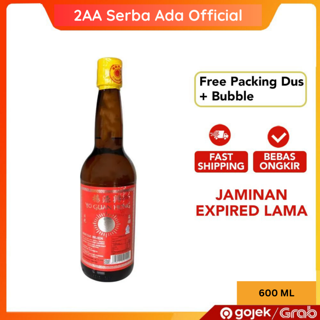 

Minyak Wijen Yo Guan Heng Cap Matahari 600 ML