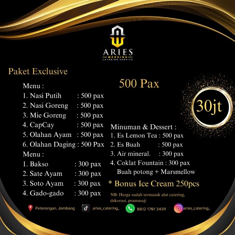 

Paket Catering Exclusive