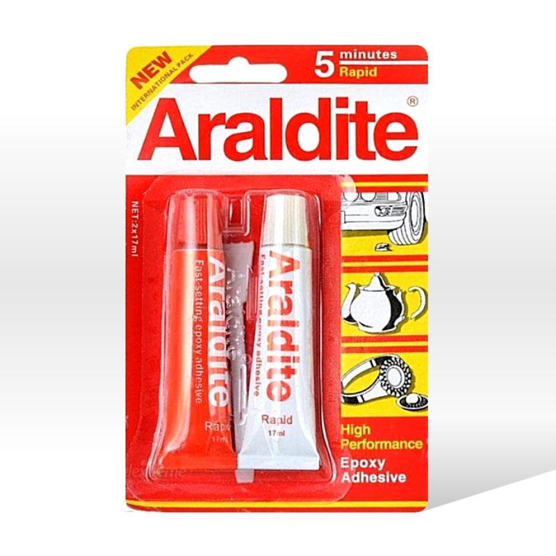 

LEM KACA JAM TANGAN ARALDITE