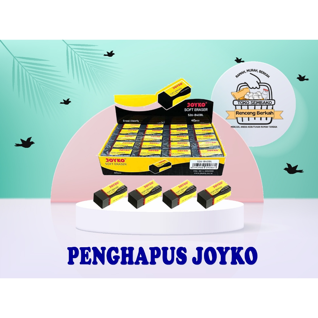 

(ISI 3) Penghapus Joyko 526-B40BL