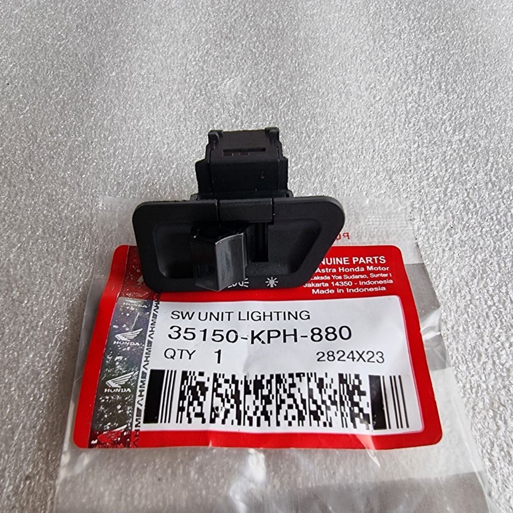 Saklar Tombol Lampu On Off KPH Karisma, Supra.X 125 Original Honda