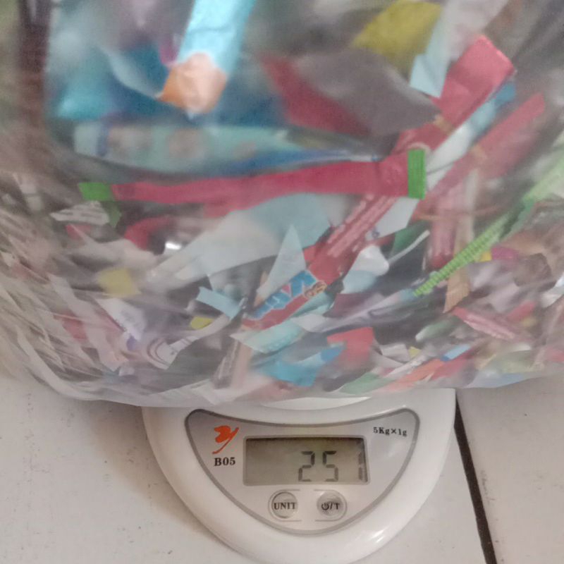 

promo Potongan plastik/untuk isian ecobrik/bersih siap pakai/berat 250gr